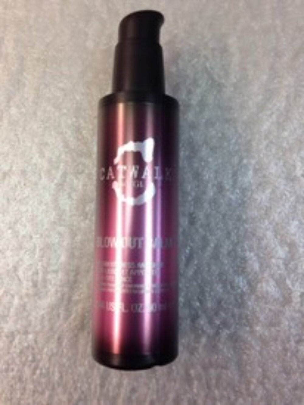 TIGI Catwalk Blow Out Balm Pink and Black Pump Bottle